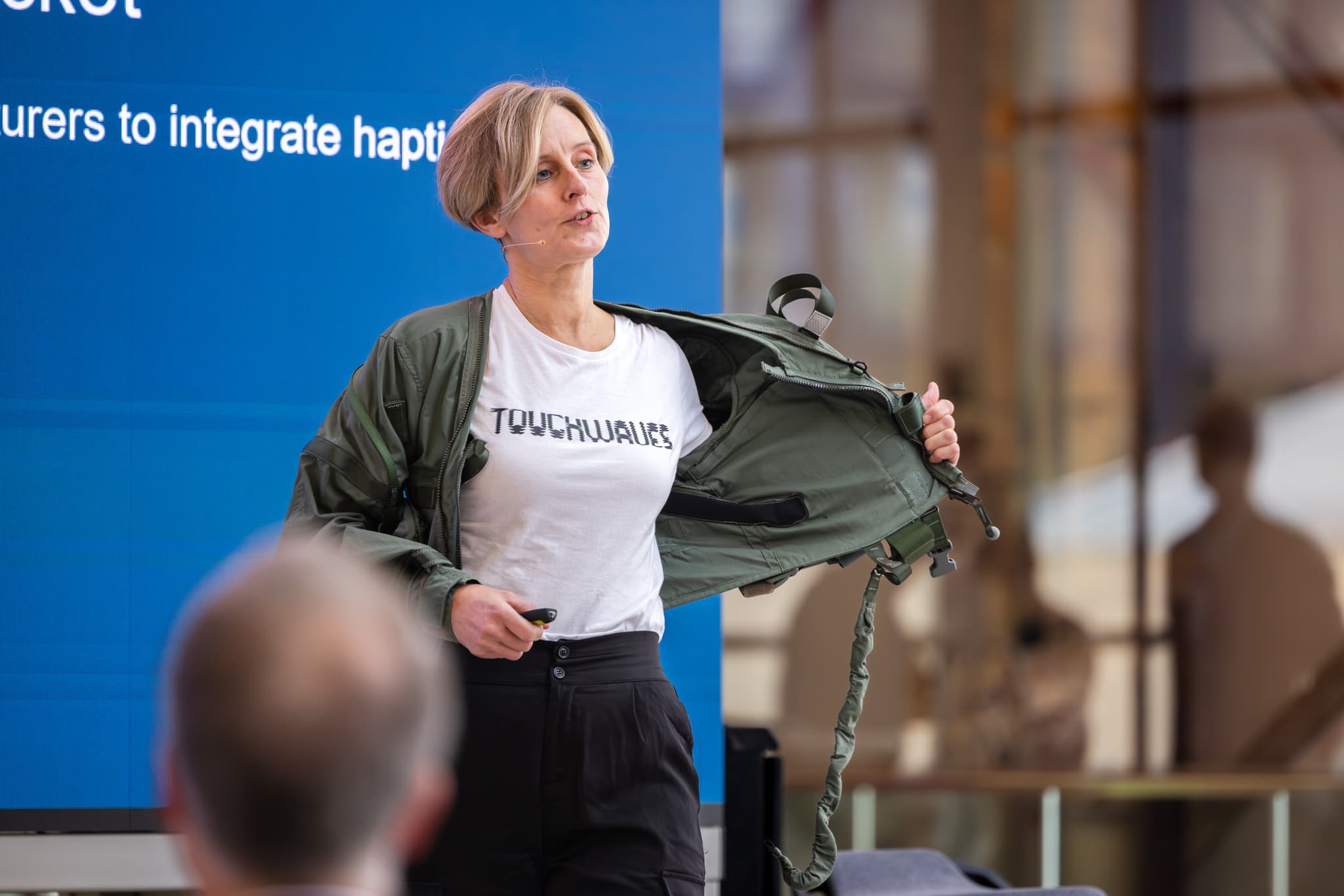 Charlotte Kjellander, Touchwaves © Nadia ten Wolde