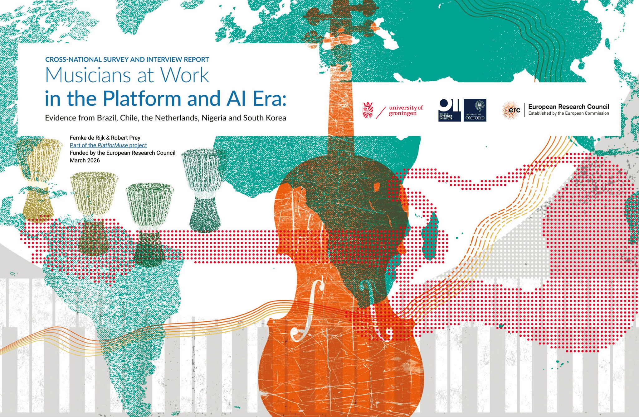 Musicians at work in the platform and ai era
