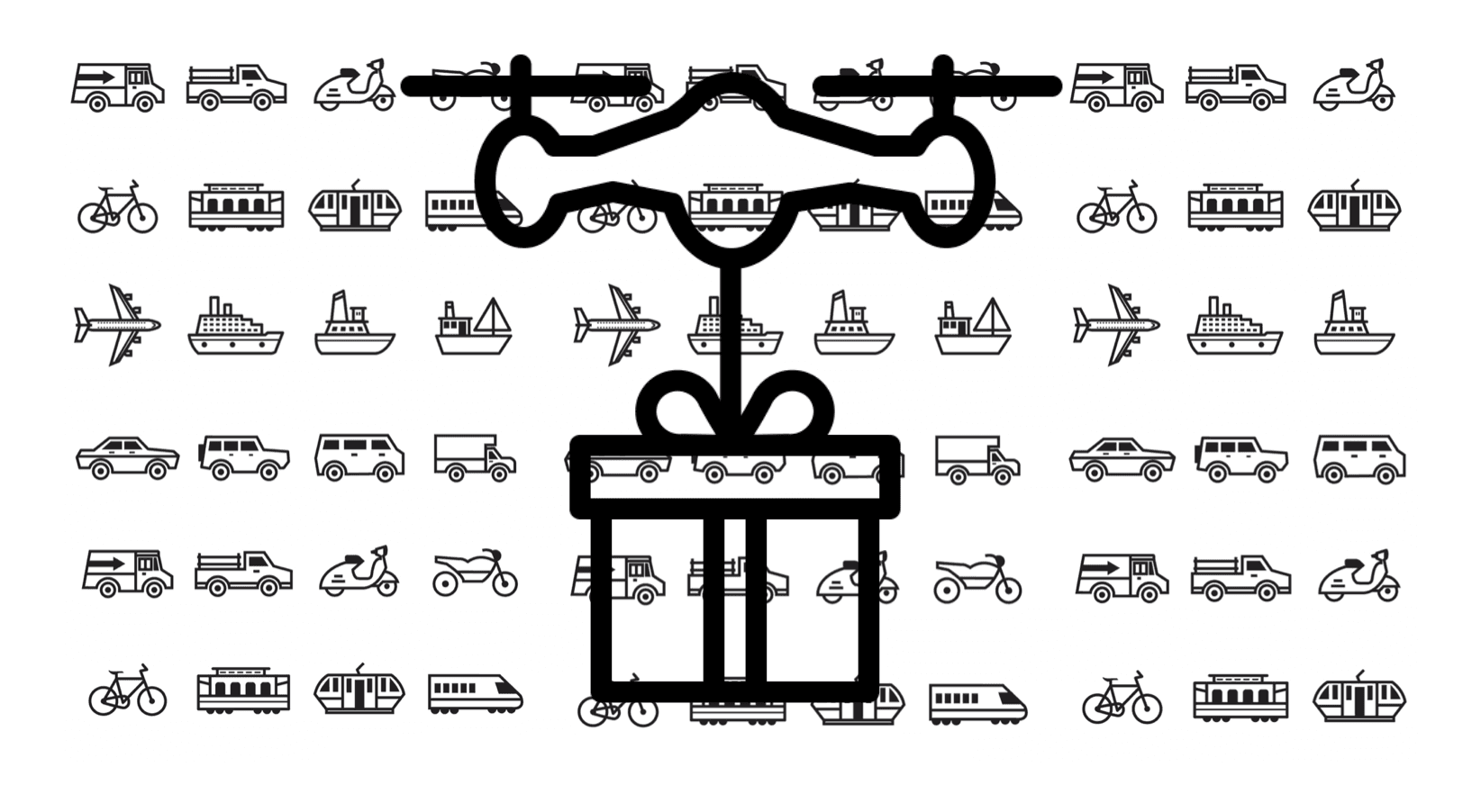 The sky above the city is still unexplored