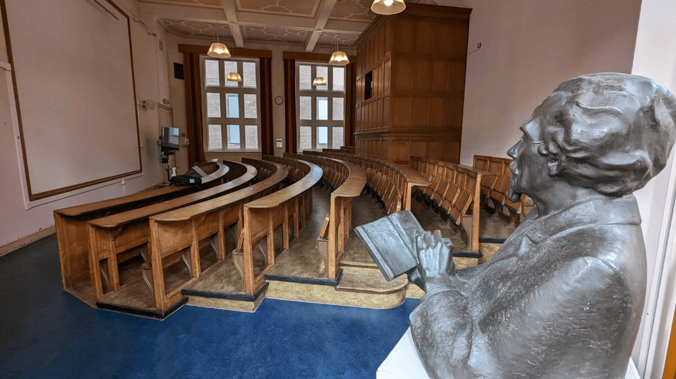 collegezaal Universiteit Groningen
