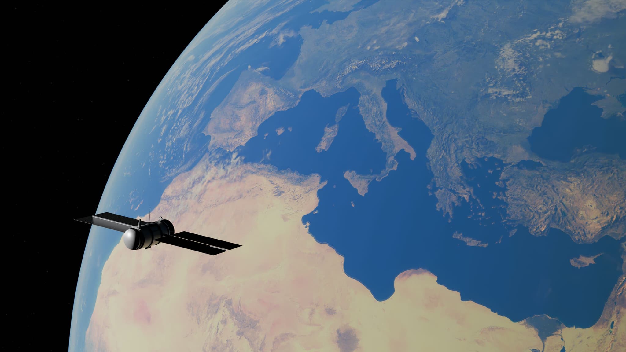 Europe satellite 