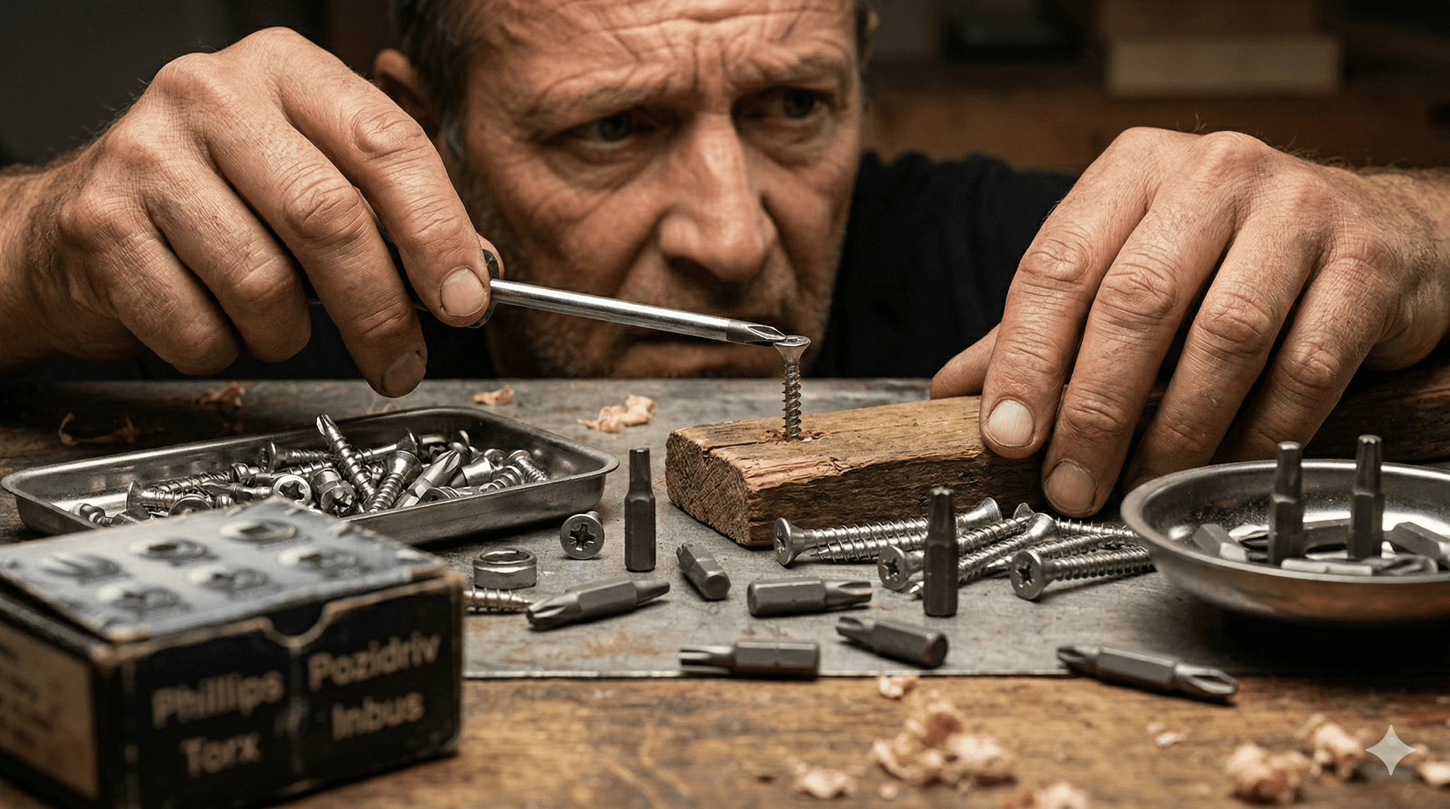 schroevendraaier schroef