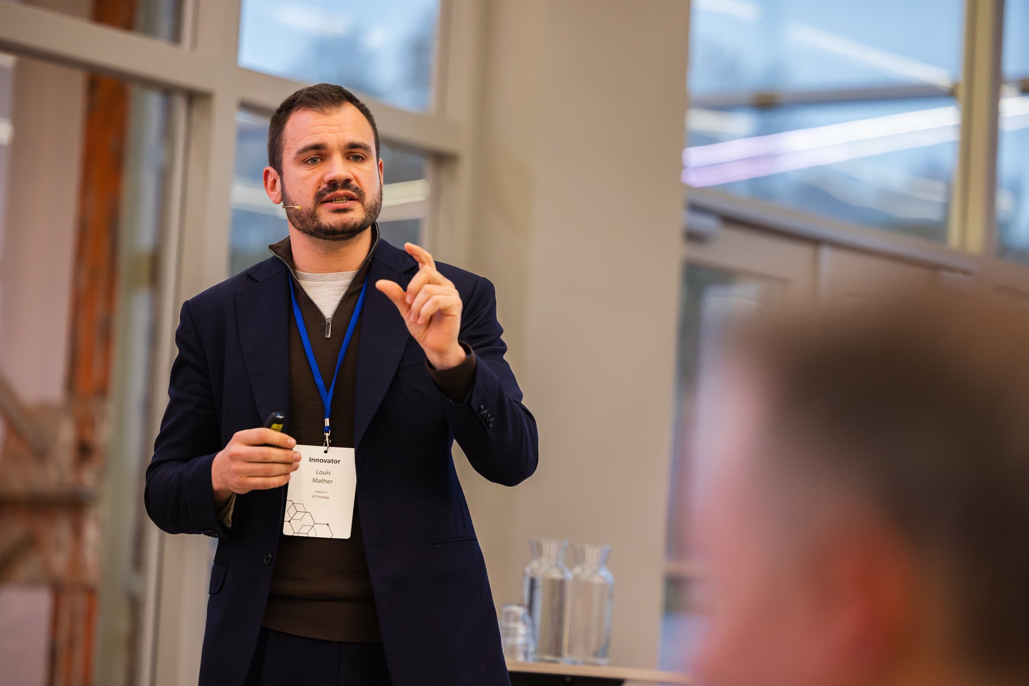 Louis Mather, VP Strategy at Axelera AI, © Nadia ten Wolde