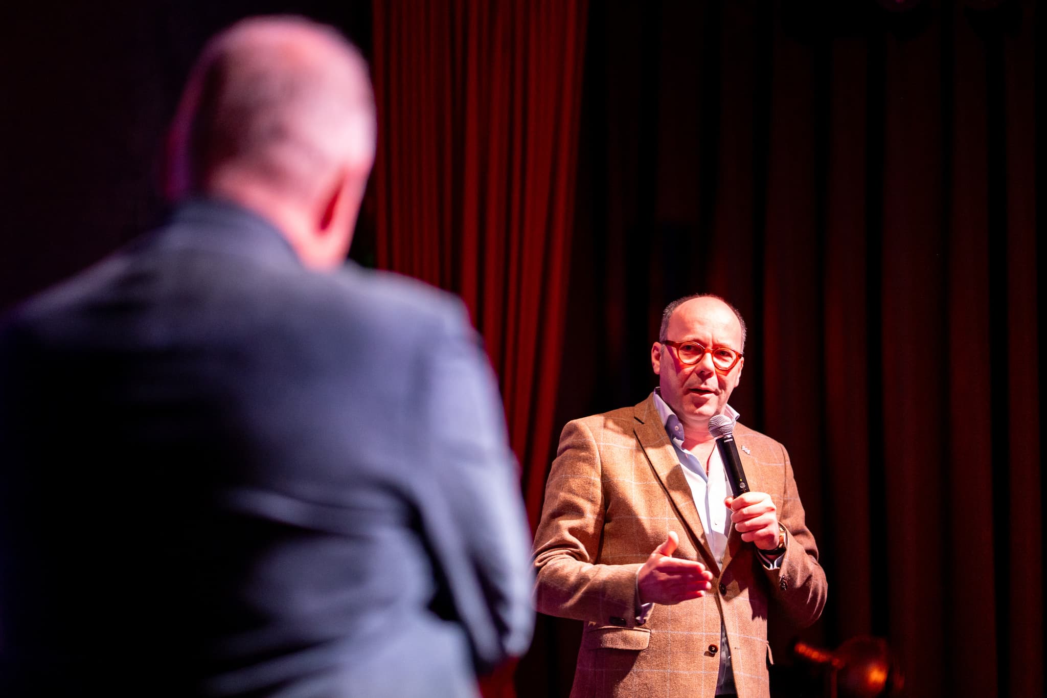 Martijn van Gruijthuijsen bedankt Job Nijs © Nathalie Duin