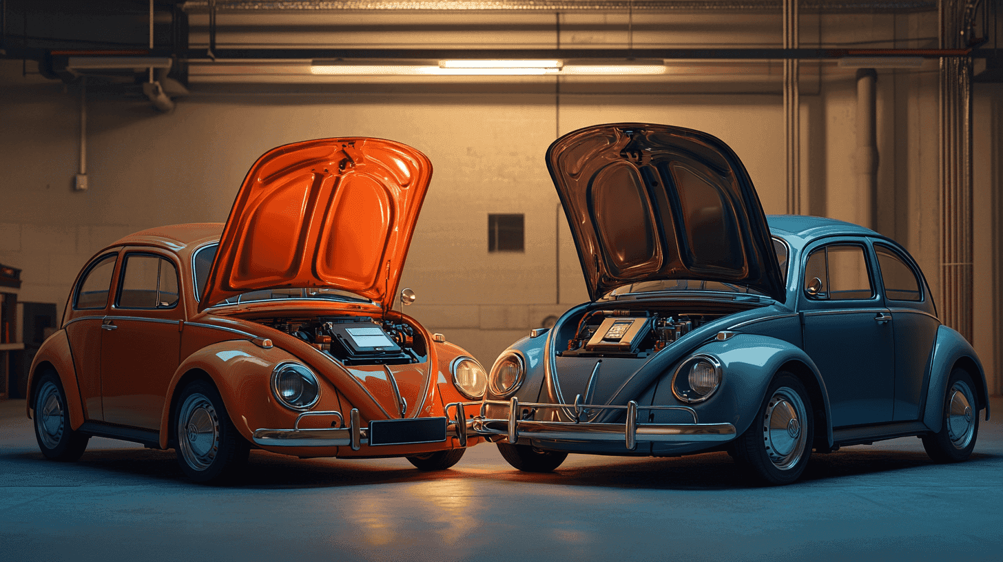 brewbart_two_Volkwagen_cars_next_to_each_other_both_with_open_h_ee1f6b35-4a73-447b-8b29-41c4e01ef0e6.png