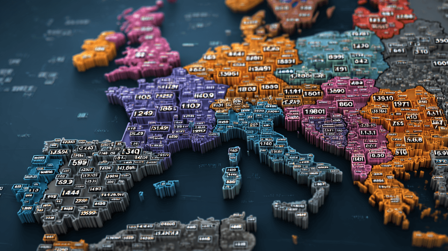 price labels per country